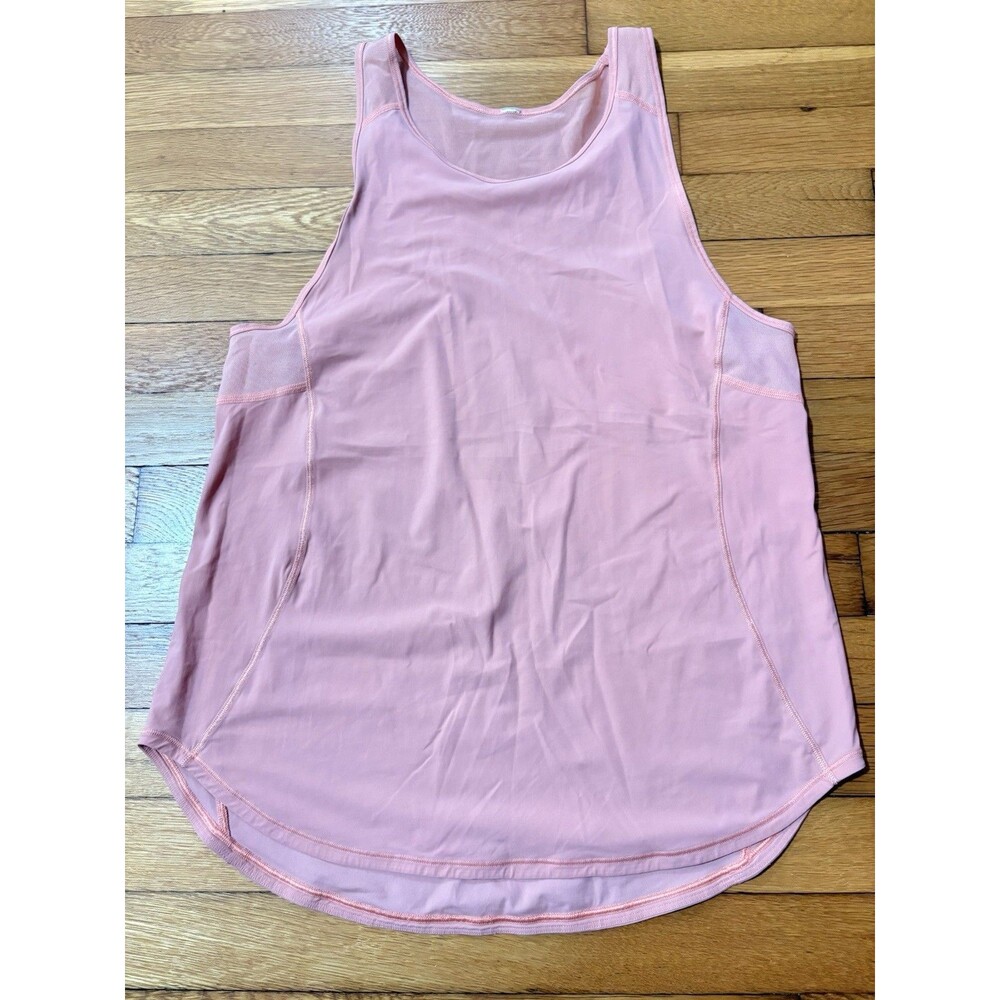 Lululemon Size 6 Sculpt Tank II Peach Orange - Picture 2 of 4